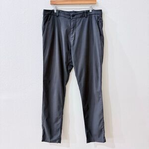 Lululemon Commission Pant Slim 36W Obsidian Warpstream Gray
